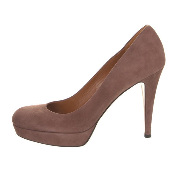 Gucci Shoes - Gucci Pink Round Toe Pumps - Very Good Condition- With Dust Bag